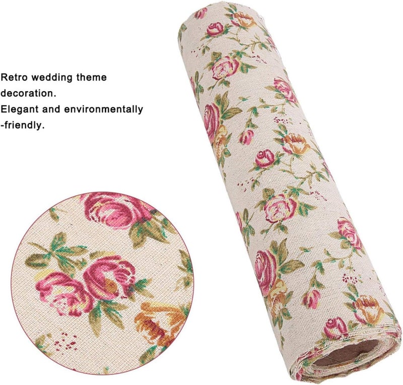 woobles Ribbon, Fabric, Patchwork Fabric Sets 28 X 500Cm DIY for Wedding Gift Decoration - Image 4